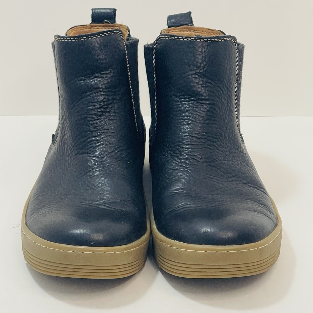 Comfortiva Align Womens Black Leather Hollis Flat Slip On Ankle Boots Sz 8.5 - Picture 2 of 9